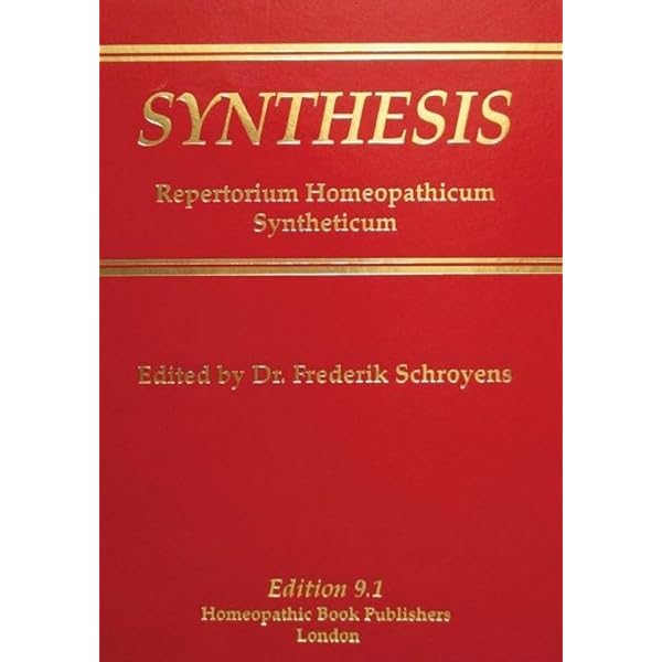 SYNTHESIS Repertorium Homeopathicum Syntheticum: Amazon.co
